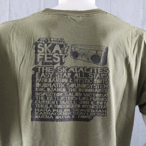 Victoria Ska Fest Shirt - 2008 Official Shirt - Men's Large - Picture 6 of 9